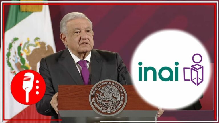 AMLO acusa que el INAI fue creado por Fox para simular transparencia y encubrir empresarios deudores y el caso Odebrecht; encargó a quien lo suceda, eliminar tal órgano (VIDEO)