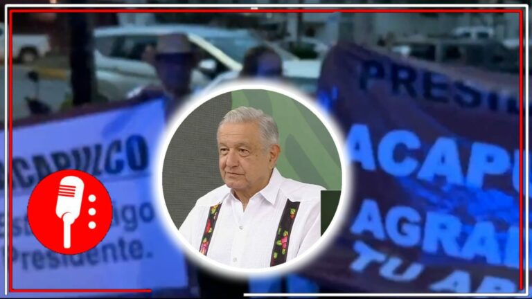 &#8220;AMLO, Acapulco te quiere&#8221;: Acapulqueños expresan su agradecimiento al Presidente por la ayuda que se brinda a Guerrero tras el paso de Otis (VIDEO)