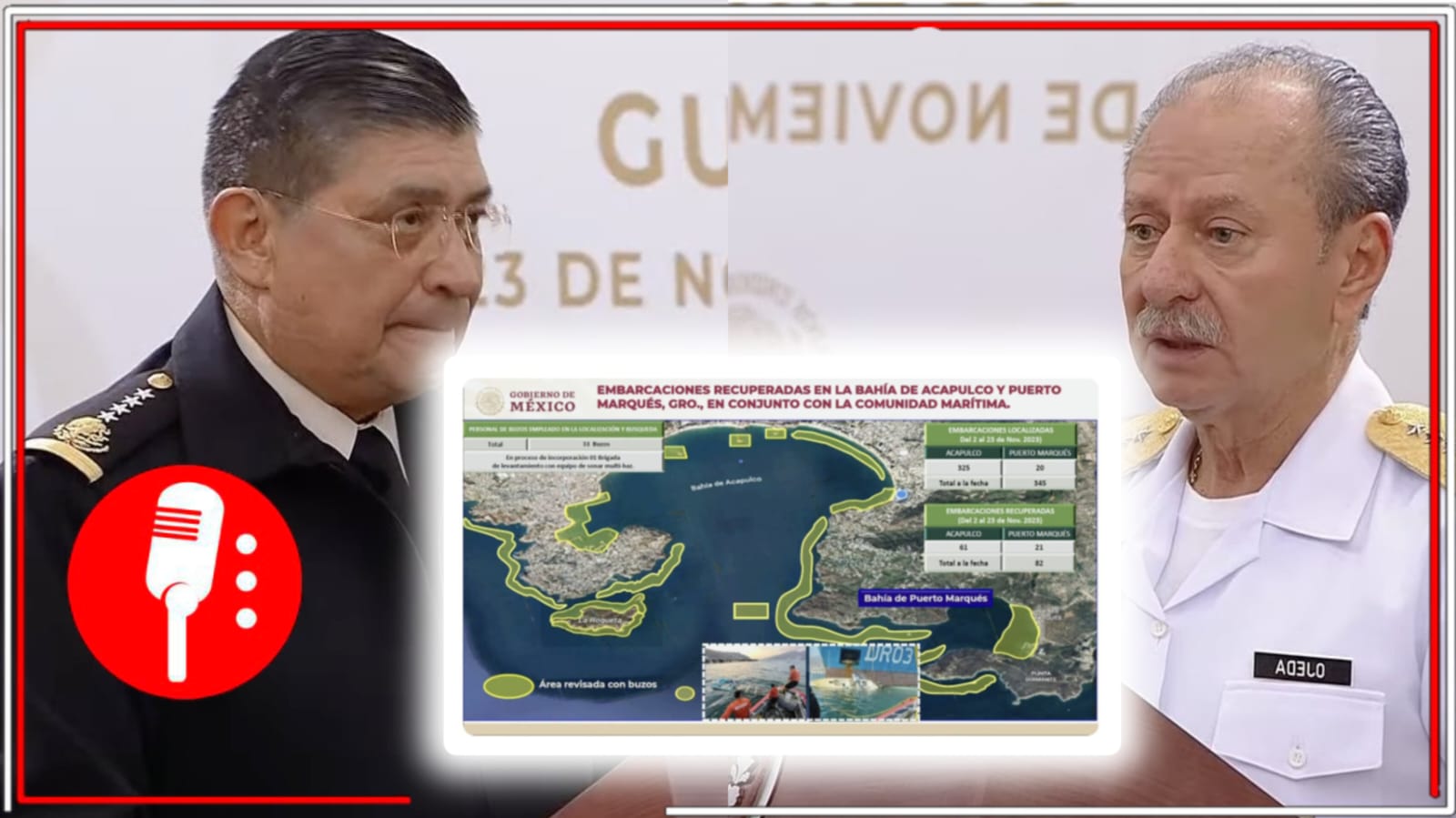 Más de 24 mil elementos federales ayudan a poner de pie a Acapulco y Coyuca de Benítez, informaron los secretarios de la Sedena y la Marina (VIDEOS)