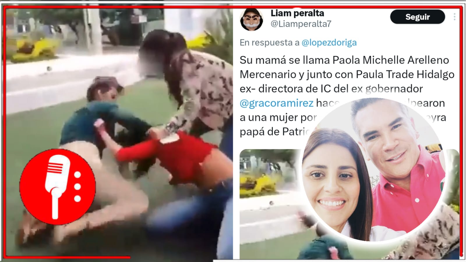 La madre de Patricio Pereyra, Paola Mercenario, es cercana a Paula Trade, líder del PRI en Hidalgo; ambas agredieron a otra mujer en 2022 (VIDEO)