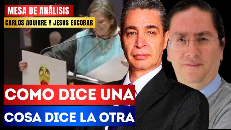 #MesadeAnálisis | Como dice una cosa, dice la otra: Carlos Aguirre y Jesús Escobar hablaron sobre el hecho de que Xóchitl Gálvez cometió violencia en razón de género en contra de Claudia Sheinbaum y Mariana Rodríguez