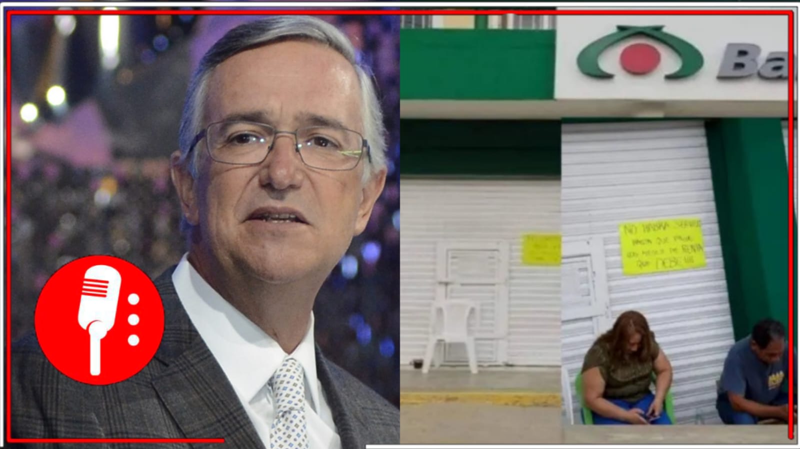 Ya no quieren ni pagar la renta: Entre rumores de su quiebra, sucursal de Banco Azteca y Elektra en Veracruz deben cerrar sus puertas debido a los adeudos del magnate Ricardo Salinas Pliego