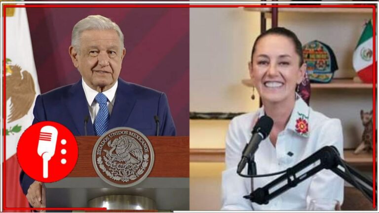 AMLO confima que Claudia Sheinbaum lo visitó en Palacio Nacional por cuestiones no partidistas y se mofó como López-Dóriga enfureció con la noticia (VIDEO)
