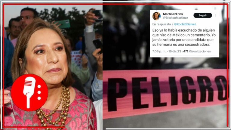 Xóchitl Gálvez ha promovido la violencia con los grupos de delincuencia organizada, afirmó que si se requiere que haya “balazos” los va a haber (FOTOS Y VIDEOS)