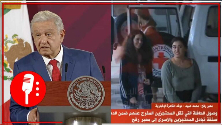 Tras la liberación de Ilana Gritzewsky, AMLO destacó que es una muestra de respeto hacía México por parte del mundo (VIDEO)