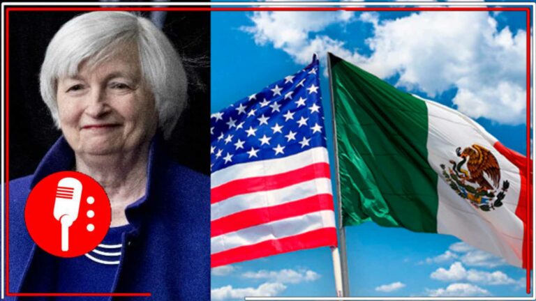 Janet Yellen, la secretaria del Tesoro de EE.UU. acudió a México para realizar estrategias para el problema del tráfico de drogas (FOTOS)
