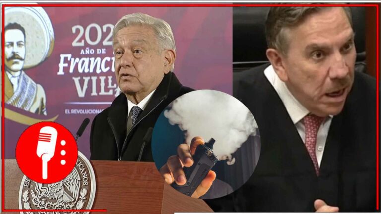 AMLO indicó que antes de que acabe el año 2023, enviará una iniciativa de ley que prohiba los vapeadores (VIDEO)