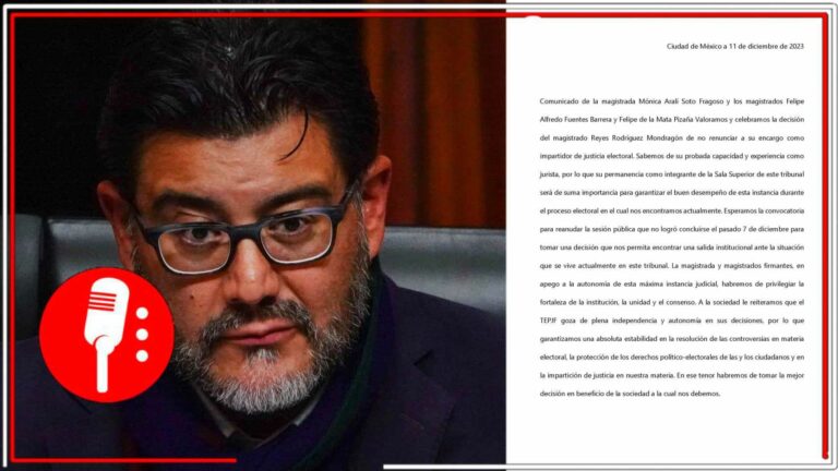 El titular del TEPJF, Reyes Rodríguez, ha anunciado que no renunciará a su cargo (FOTOS)