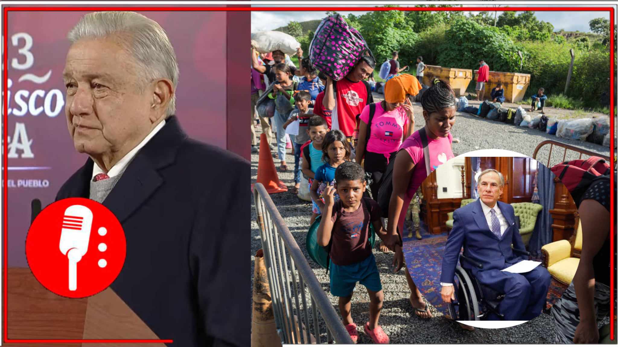 AMLO informó acerca del trámite que harán en EE.UU. para impugnar la ley promovida por Greg Abbott (FOTOS Y VIDEOS)