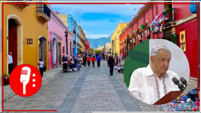Oaxaca es el estado con mayor crecimiento económico en todo el país, AMLO expresó su orgullo por las obras realizadas en la zona (VIDEOS)