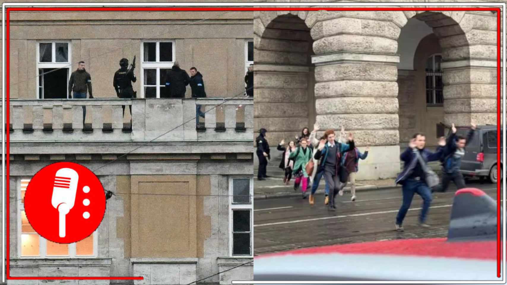Se ha reportado un ataque con arma de fuego en una universidad de Praga, al momento hay una cifra de 15 personas fallecidas (FOTOS Y VIDEOS)