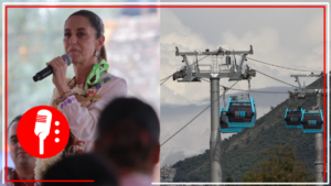 Claudia Sheinbaum recuerda uno de sus grandes logros como Jefa de Gobierno; la construcción del Cablebús