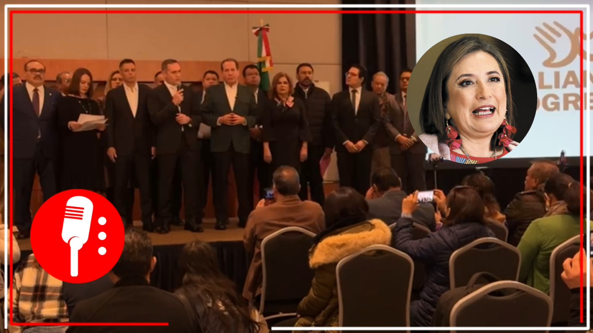 Expriístas anuncian la creación de la Alianza Progresista y se lanzan contra Xóchitl Gálvez (VIDEO)
