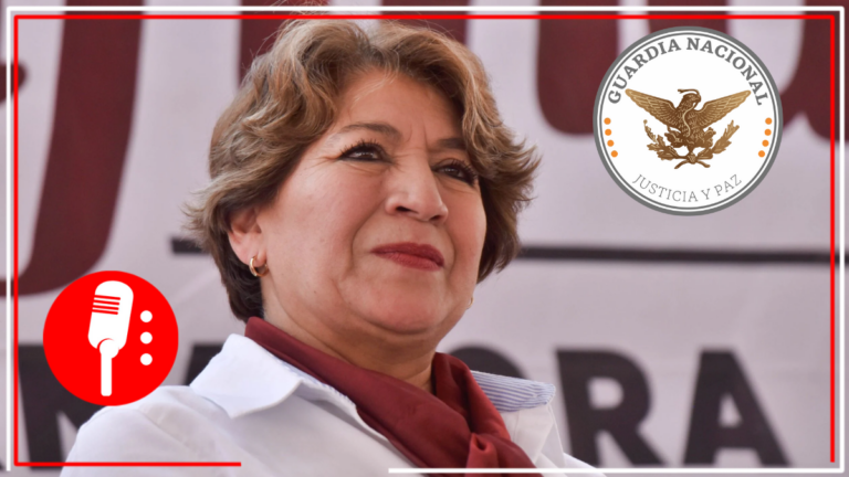 Para salvaguardar a la población, Delfina Gómez solicitó la presencia y apoyo de las fuerzas federales al sur del Edomex