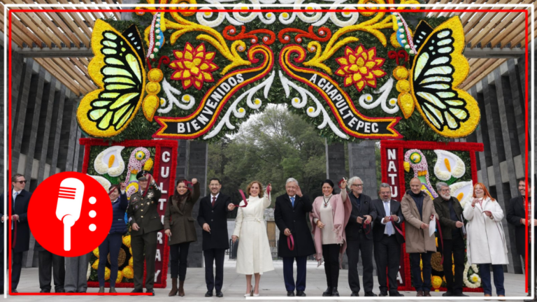 AMLO supervisó los avances en la rehabilitación y ampliación del Bosque de Chapultepec (VIDEO)