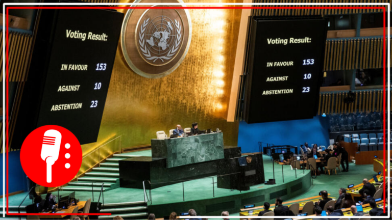 Mayoría de la Asamblea General de la ONU exige un alto al fuego en Gaza