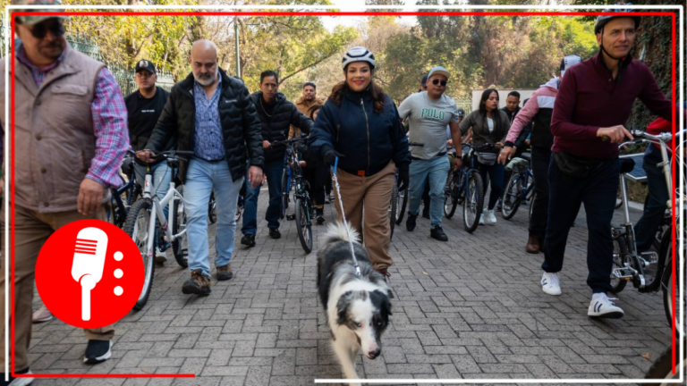El futuro es la movilidad sustentable: Brugada se compromete a mejorar las condiciones para los ciclistas en la CDMX