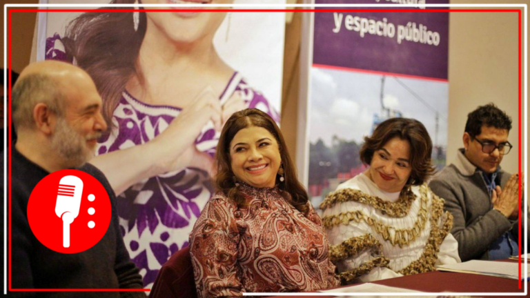 Clara Brugada participa en el conversatorio &#8220;Arte, cultura y espacio público&#8221;
