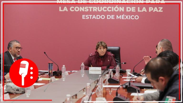En la Mesa de Coordinación para la Construcción de la Paz, Gobierno del Edomex dio atención y seguimiento a los sucesos de Texcaltitlán