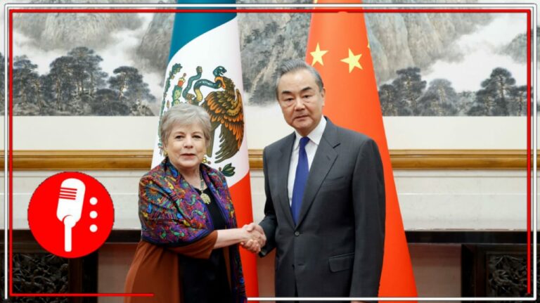 Alicia Bárcena se reúne con canciller chino para reforzar “relación bilateral”; agradece apoyo tras el huracán “Otis” 