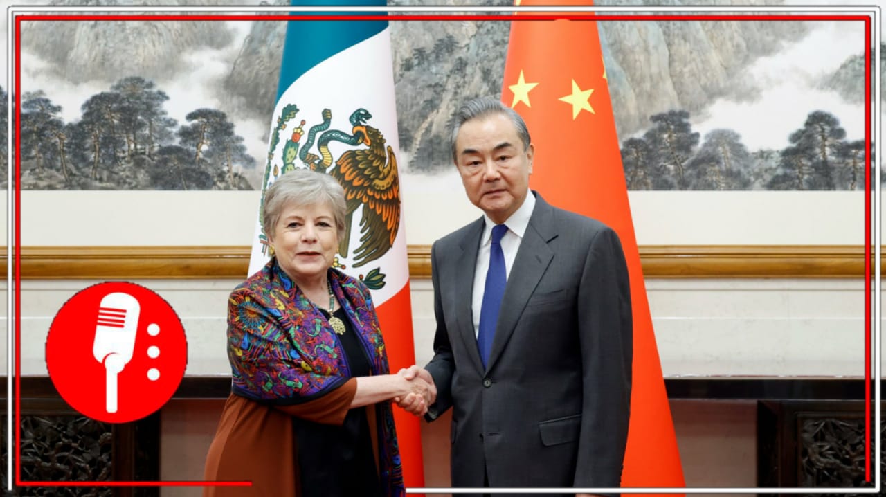 Alicia Bárcena se reúne con canciller chino para reforzar “relación bilateral”; agradece apoyo tras el huracán “Otis” 