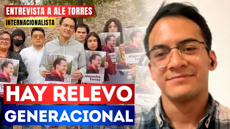 #Entrevista | Hay relevo generacional: El internacionalista Alejandro Torres dio a conocer que se registró como aspirante a la diputación local en Tlalnepantla, Edomex, con la 4T.