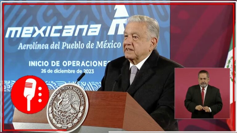 Tras el saqueo de México y las privatizaciones de los neoliberales, ahora el país vive una nueva etapa con la 4T y el reinicio de operaciones de Mexicana de Aviación (VIDEO)