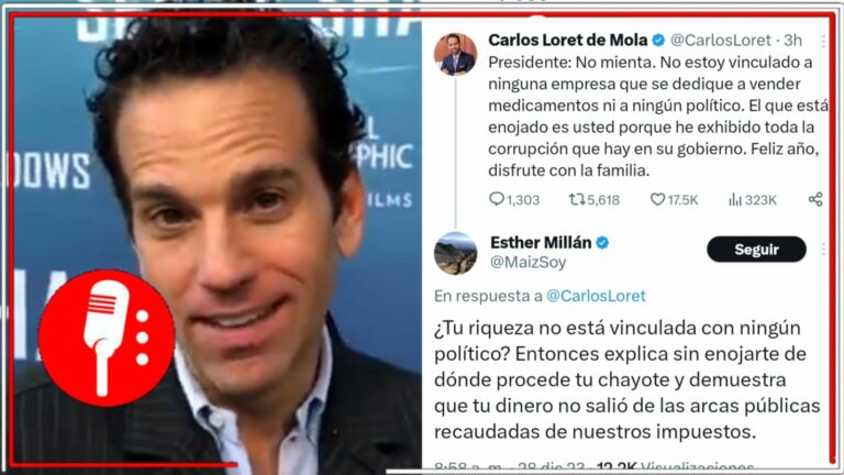 &#8220;¿Te dolió la arrastrada?&#8221;: Internautas se burlan de un furibundo Carlos Lorert que acusa a AMLO de &#8220;mentiroso&#8221; tras revelar sus nexos con empresas farmacéuticas