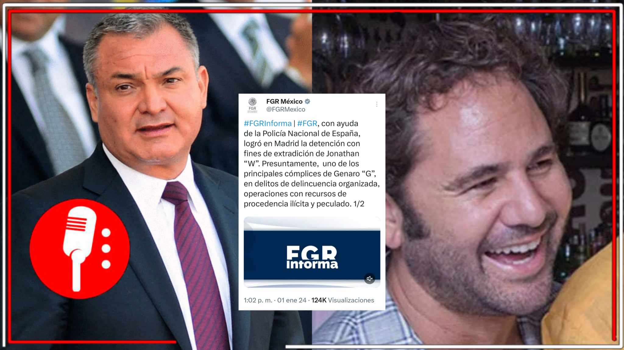 Se ha detenido a Alexis Weinberg, uno de los cómplices de Genaro García Luna en delitos de delincuencia organizada (FOTOS)