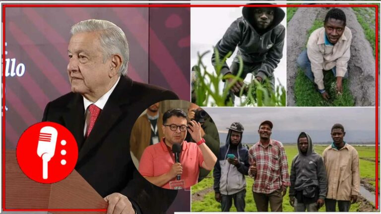AMLO confirmó que se está buscando que los migrantes puedan formar parte del programa “Jóvenes Construyendo el Futuro” en su país de origen, trabajando para empresas mexicanas (FOTOS Y VIDEOS)