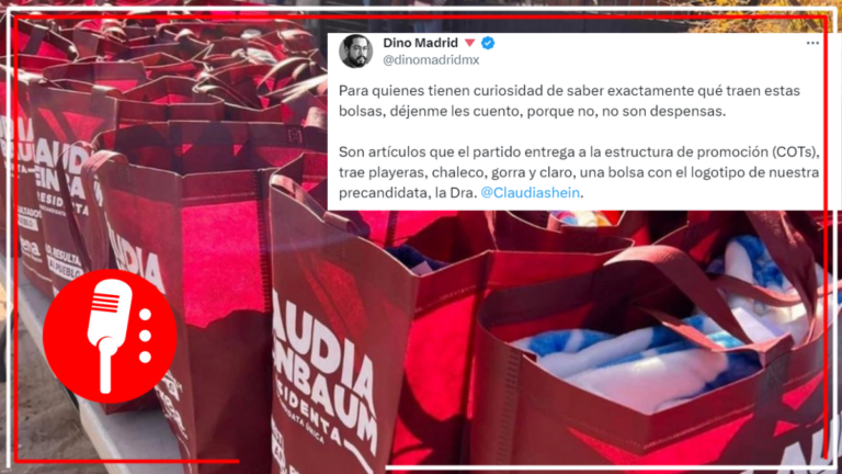 Falso que Sheinbaum entregue despensas al pueblo con el fin de obtener votos; fotos son de materiales de los coordinadores territoriales