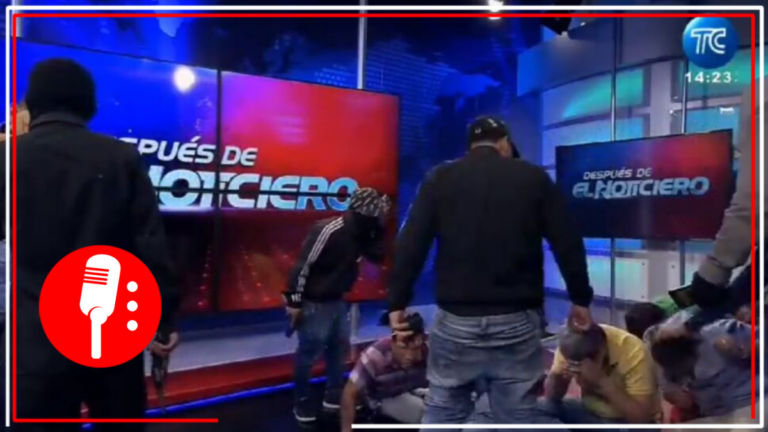 Grupo armado interrumpe transmisión en vivo en Guayaquil, Ecuador; el país declara &#8220;Estado de conflicto armado interno&#8221; (VIDEO)
