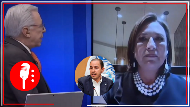 Mientras Marko Cortés defiende lo último de su dignidad; Xóchitl Gálvez se deslinda del convenio que firmó y divulgó el panista (VIDEO)