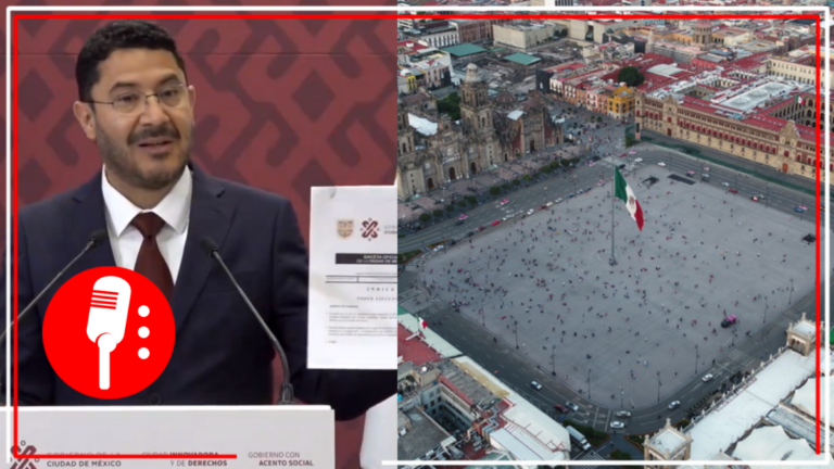 Zócalo CDMX: Plaza de la Constitución será exclusivamente peatonal, dio a conocer Martí Batres