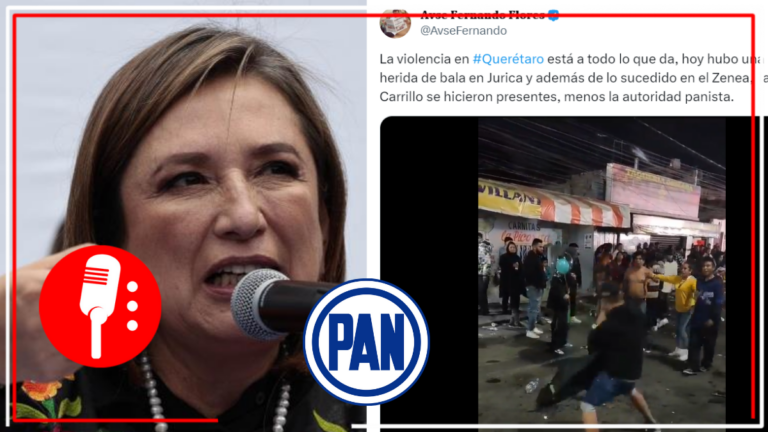 Xóchitl Gálvez se jacta de que estrategias de seguridad del PAN funcionan en Yucatán, pero en Querétaro, otro estado panista, la violencia no cesa