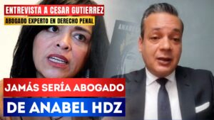 #Entrevista | Jamás sería abogado de Anabel Hernández: El experto en derecho penal, César Gutiérrez Priego, habla sobre las verdaderas intenciones de la periodista con el señalamiento de que AMLO recibió financiamiento del crimen organizado en 2006 y que le hace el juego a la derecha