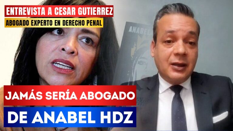 #Entrevista | Jamás sería abogado de Anabel Hernández: El experto en derecho penal, César Gutiérrez Priego, habla sobre las verdaderas intenciones de la periodista con el señalamiento de que AMLO recibió financiamiento del crimen organizado en 2006 y que le hace el juego a la derecha