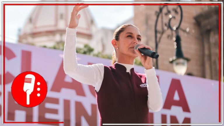 El grito que hay en todo México es que siga la Cuarta Transformación: Claudia Sheinbaum desde Michoacán