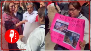 La periodista Carina García encaró a Xóchitl Gálvez por lucrar con su imagen y la de su madre (VIDEO)