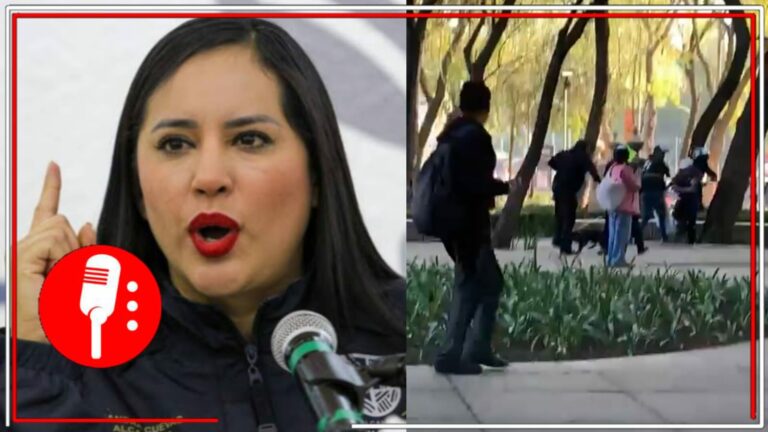 &#8220;Es qué era seguidor de Morena&#8221;: Sandra Cuevas trata de justificar a sus golpeadores por agredir brutalmente a un vecino de la CDMX (VIDEO)