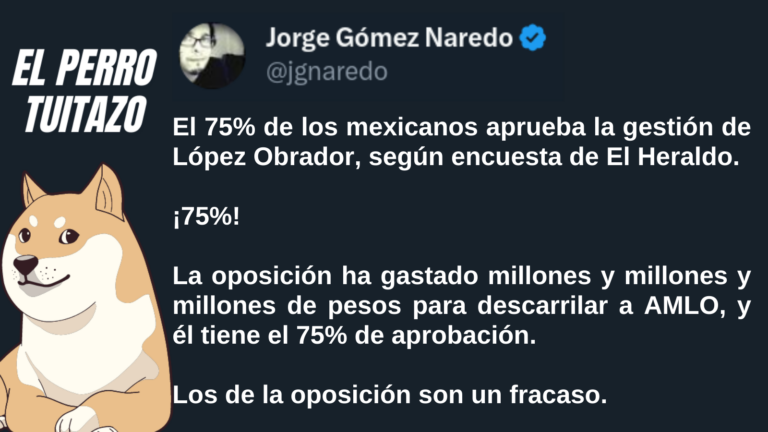El Perro Tuitazo: La oposición es un fracaso