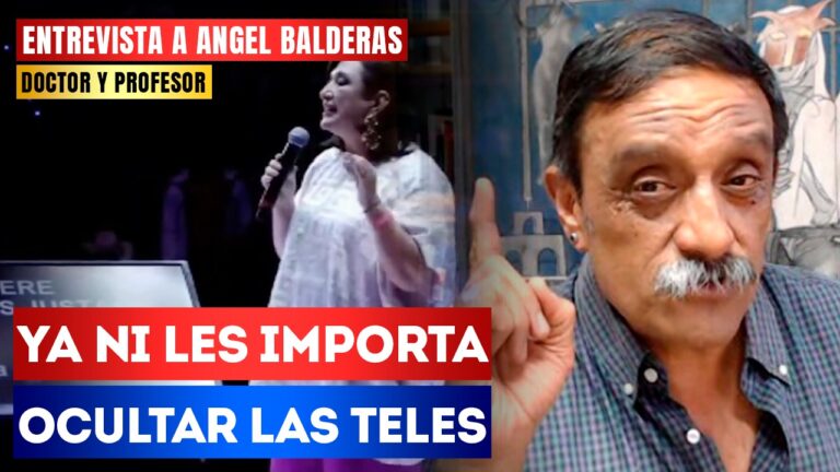 #Entrevista | Ni les importa ocultar las teles: El doctor Ángel Baldera sostuvo que en el cierre de precampaña Xóchitl Gálvez evidenció sus limitaciones y el uso del teleprompter mostró su poca capacidad para improvisar y estructurar un discurso.