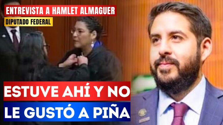 #Entrevista | Estuvo ahí y no le gustó a Piña: El diputado Hamlet Almaguer señaló que la presidenta de la SCJN estaba incómoda tras las palabras de Lenia Batres