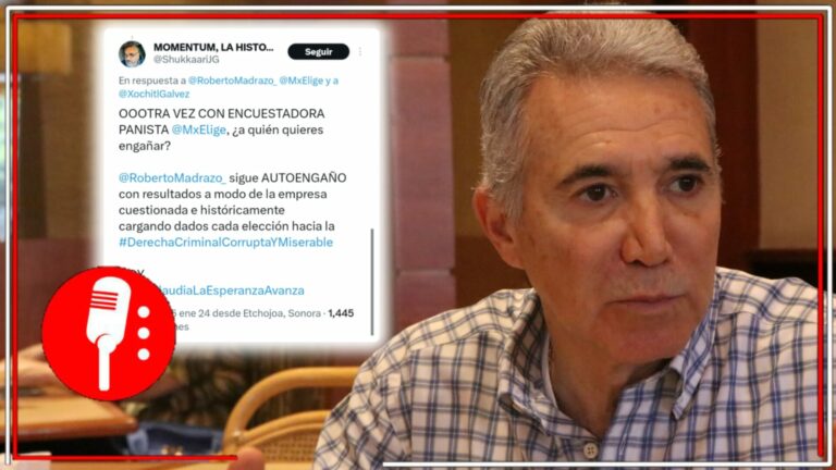 Sí Morena abandona la contienda, Xóchitl podría ganar: El neoliberal Roberto Madrazo usa encuesta ligada al PAN para levantar los ánimos caídos entre los panistas; &#8220;ni los de Latinus te creen&#8221;, le responden