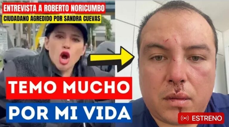 #Entrevista I Temo por mi vida: Roberto Noricumbo, el hombre que fue golpeado brutalmente por presuntos golpeadores de Sandra Cuevas, narra cómo sucedió la agresión (VIDEO)