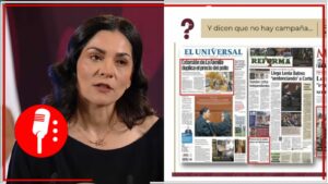 Lo de ellos es el amarillismo: Liz Vilchis expone a los diarios conservadores y como dedican primeras planas para atacar a la 4T; Reforma, El Sol de México y El Universal, los más tendenciosos