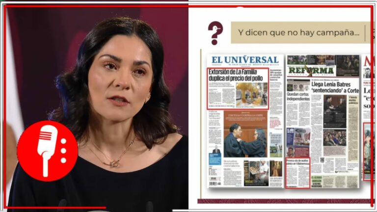 Lo de ellos es el amarillismo: Liz Vilchis expone a los diarios conservadores y como dedican primeras planas para atacar a la 4T; Reforma, El Sol de México y El Universal, los más tendenciosos