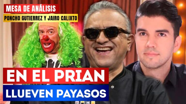 #MesaDeAnálisis | En el PRIAN llueven payasos: Poncho Gutiérrez y Jairo Calixto hablaron sobre las expresiones deshonestas del payaso Brozo, quien calificó de “dictador” al presidente López Obrador, mientras lo critica desde su programa en Latinus.