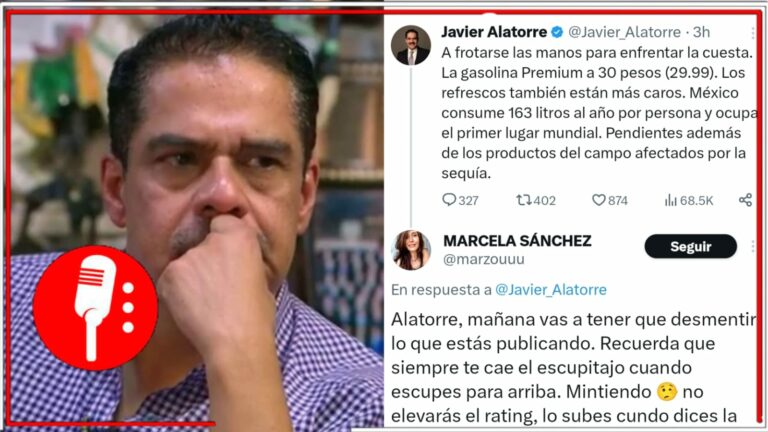 Mintiendo no se elevará el rating de TV Azteca: usuarios de redes se lanzan contra Alatorre y Salinas Pliego por desinformar y asegurar que el 2024 comenzó con un “gasolinazo”