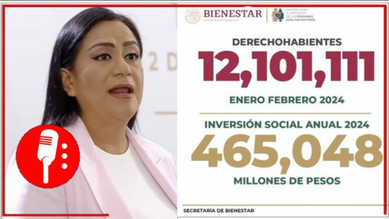 Así es priorizar al pueblo: Con AMLO la pensión para adultos mayores se hizo universal y aumentó 417% entre 2018 y 2024, alcanzando los 6 mil pesos bimestrales (VIDEO)